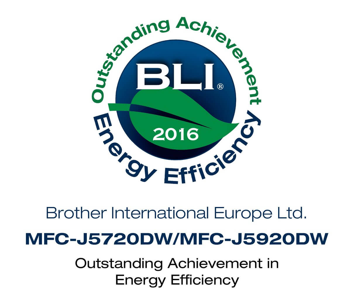BLI Energy Efficiency 2016 award