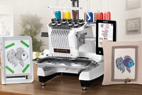PR670EC Embroidery Machine Lineart Scan n Embroider