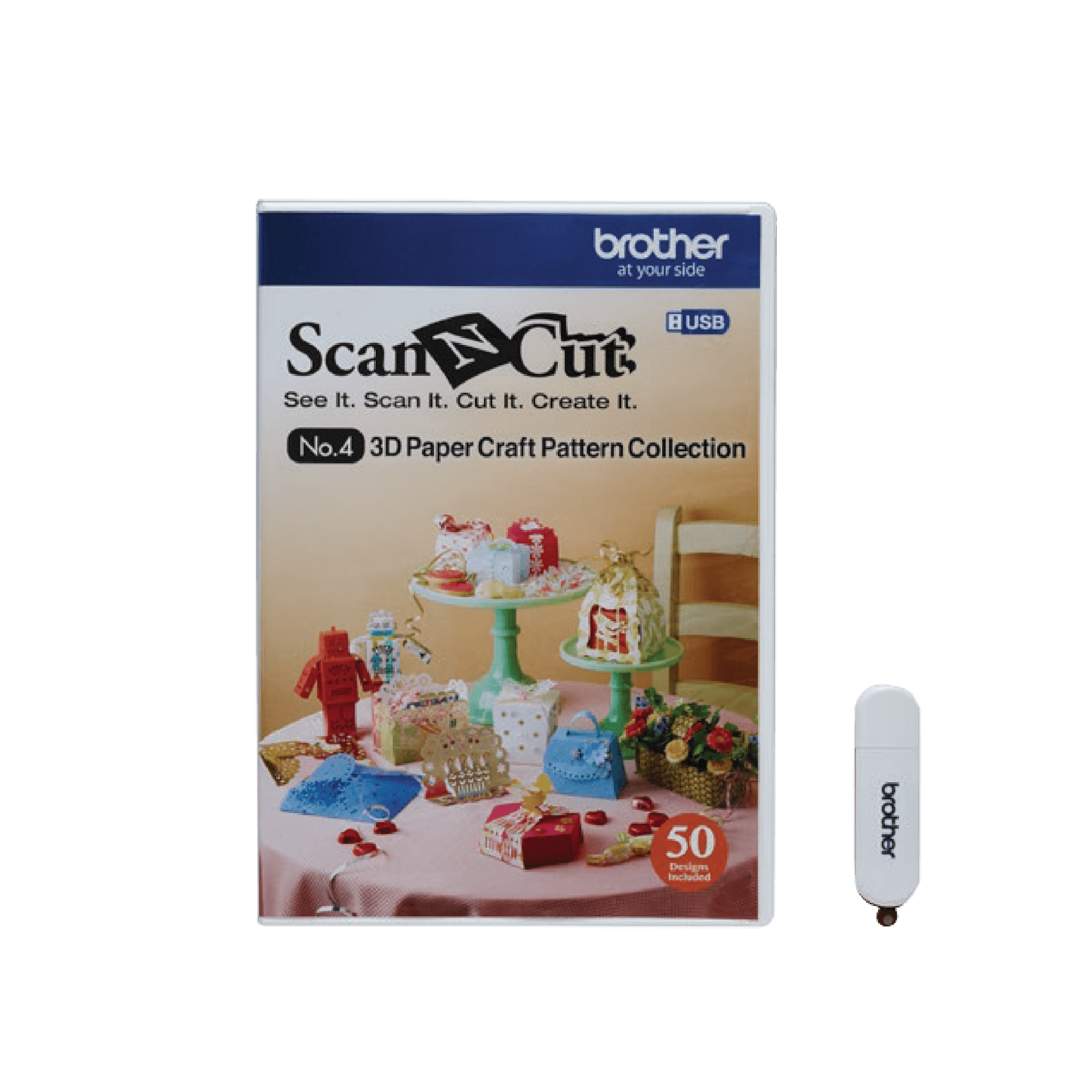 Scanncut 3D Paper Craft Pattern Collection