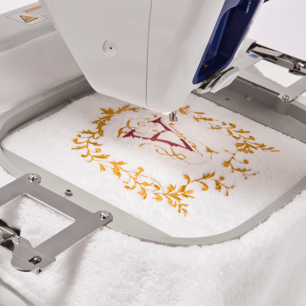 VR Embroidery Machine VR Close Up