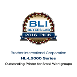 BLi Buyers Lab Pick Award 2016 HL5000