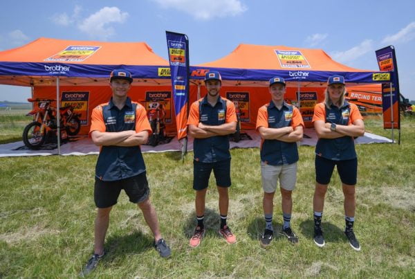 Brother co-sponsors KTM Team 2020 2020 KTM Team launch