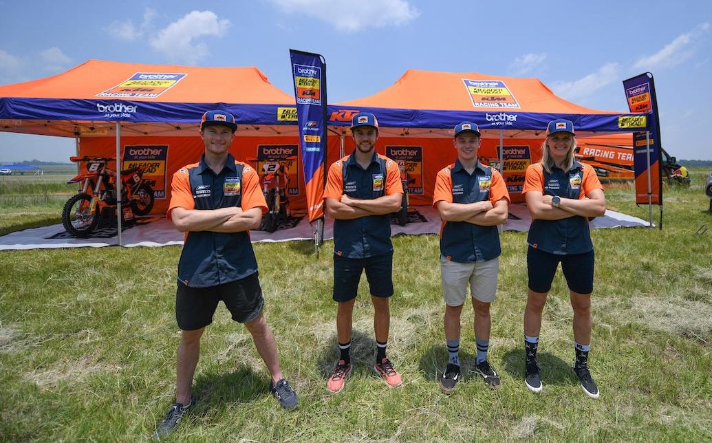 Brother co-sponsors KTM Team 2020