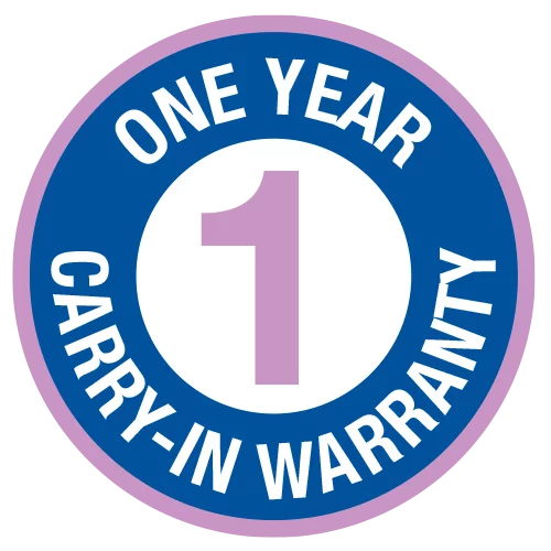 1-Year Warranty Seal - Carry In