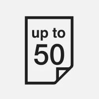 Upto-50-Print-Speed Icon