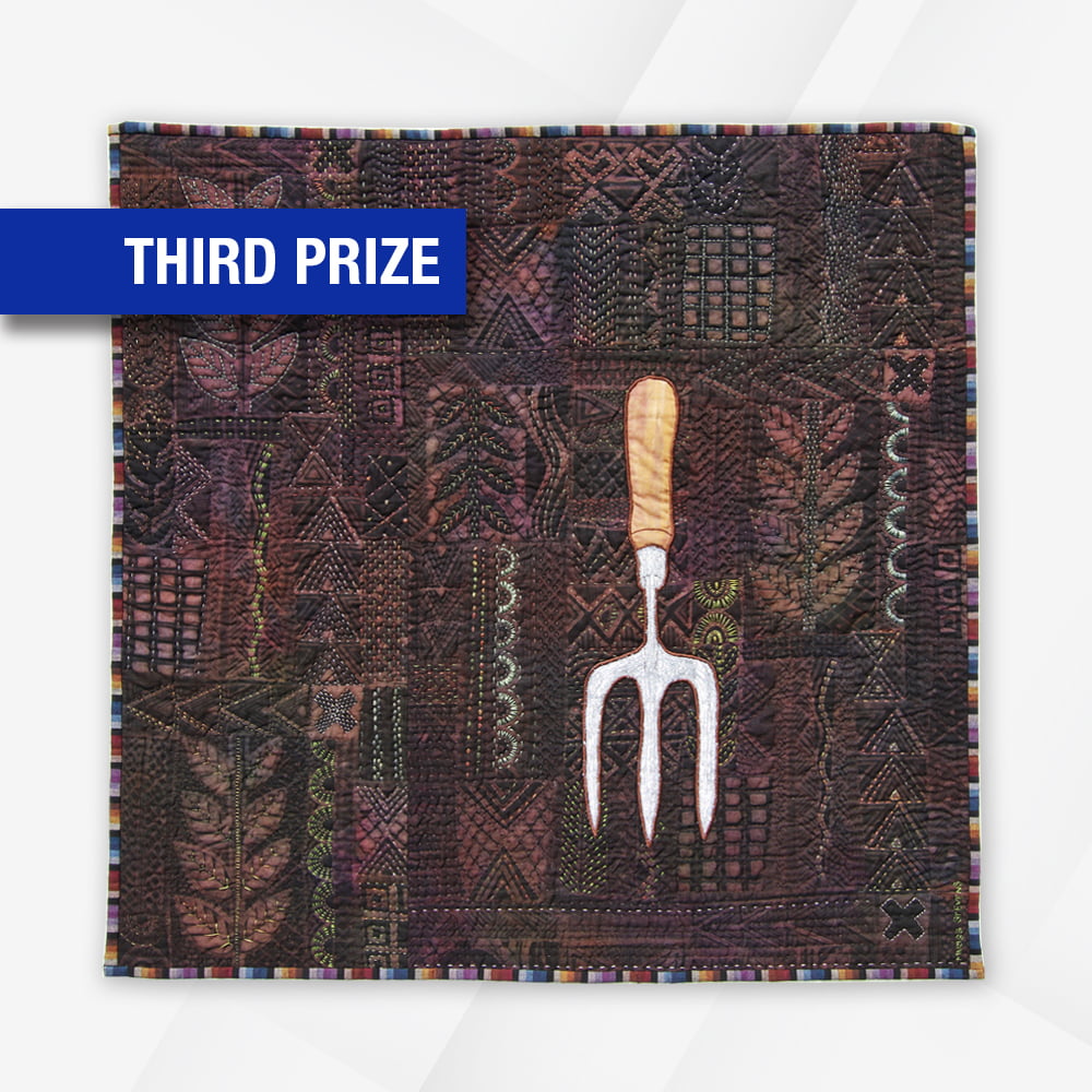 Brother Quilting Contest 2020 3rd-Prize Garden of Delights
