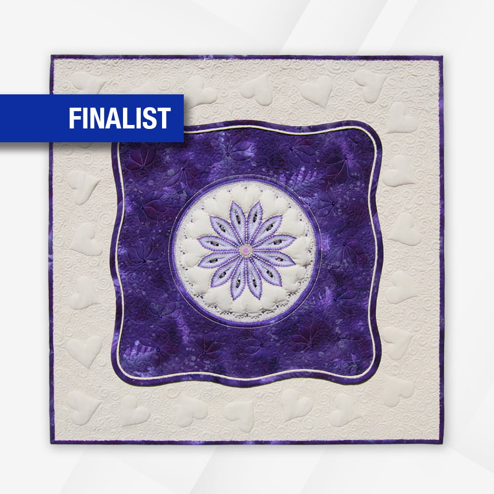 Brother Quilting Contest 2020 Finalist-The-Colour-Purple