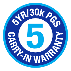 5 Year-30k Warranty
